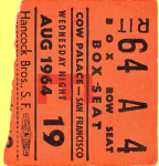 Upper Stand Box Ticket