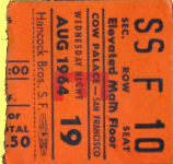 Upper Stand Box Ticket