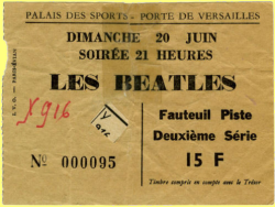 Horseshoe Stand Ticket