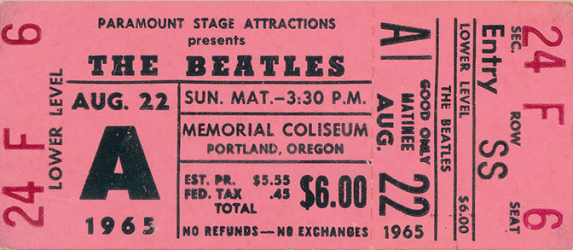 Upper Stand Box Ticket