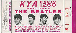 Lower Stand Ticket