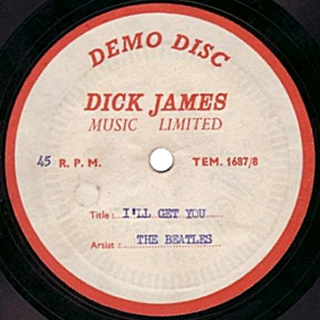 I'll Get You Dick James label