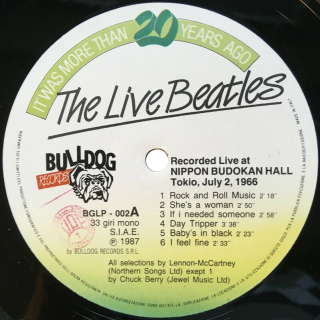 No + 3 George Harrison Label