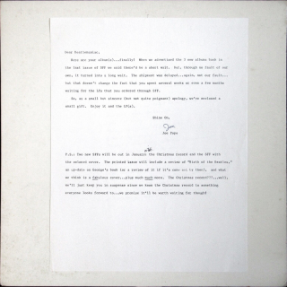 Apology - Expanation Letter