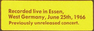  Essen Yellow Sticker