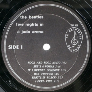Side 1 Narrow #2 Label