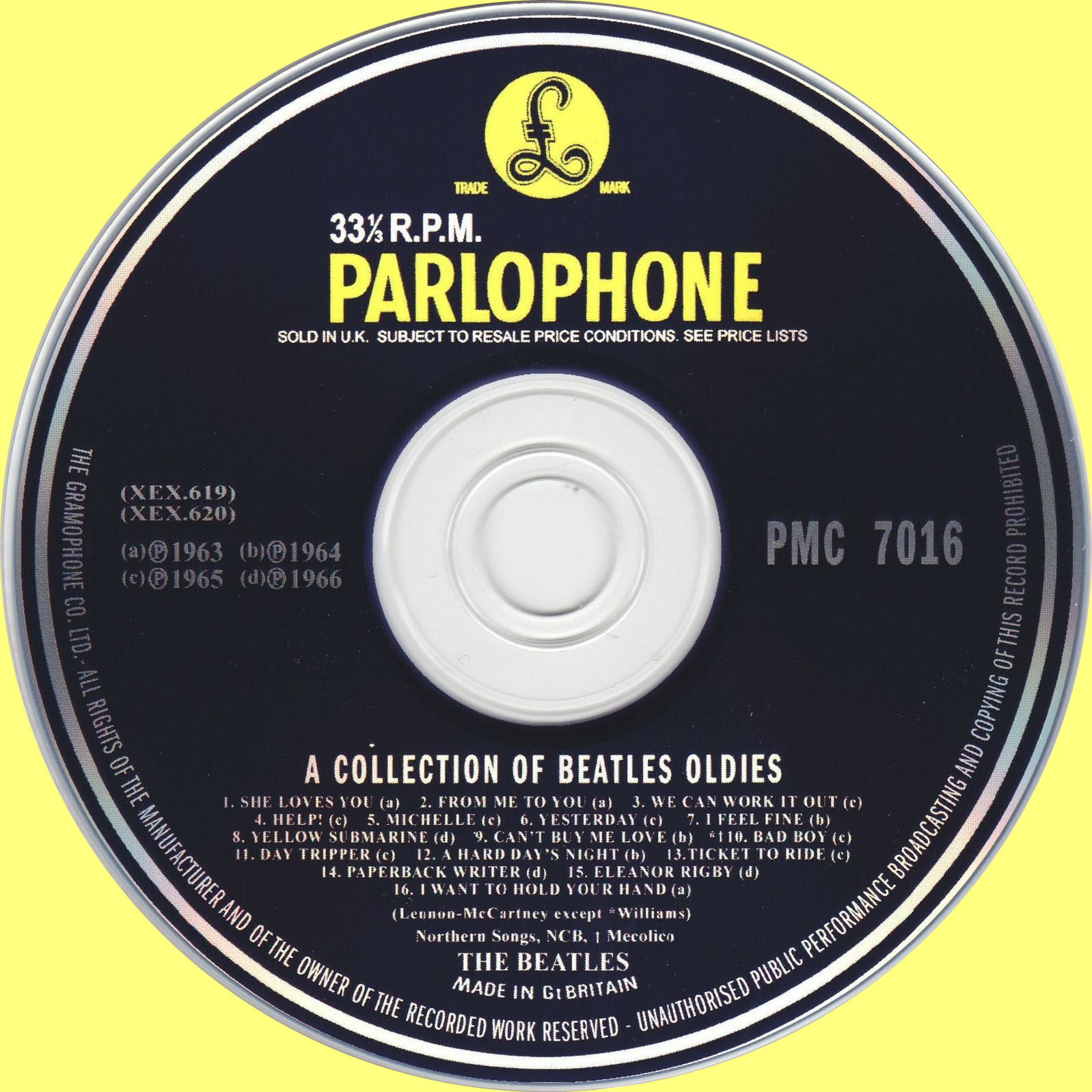 Disc and matrix