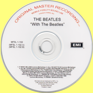 With The Beatles - MFSL- DESS