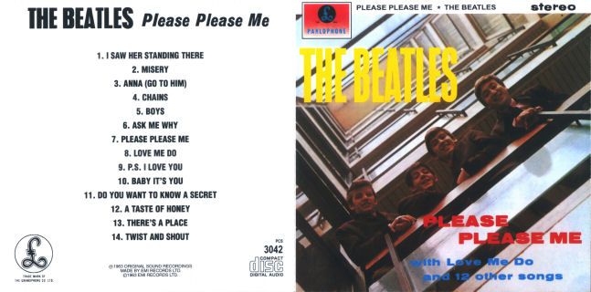 Please Please Me - UK Stereo LP - DESS