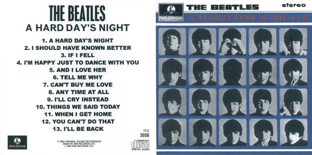A Hard Day's Night - MFSL- DESS