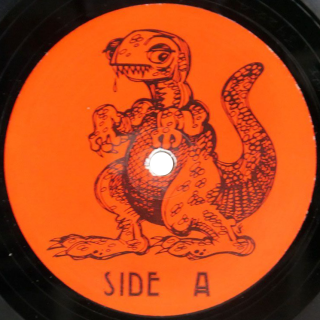 Large Godzilla Label