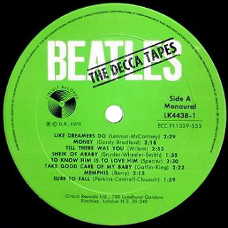  Side 1 Green 2 Label