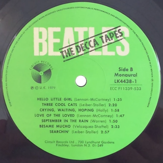 Side 2 Green 3 Label