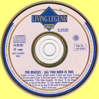 Original Cover front and back