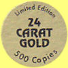 Gold Disc Sticker
	