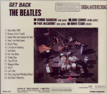 Limitede Edition Back