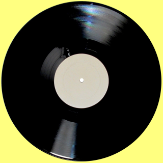 Black Vinyl  Record