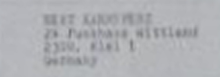 Bert  Label