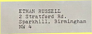 Ethan Russell Label