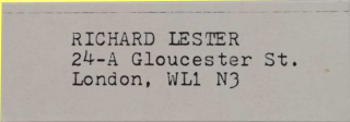 Richard Lester Label