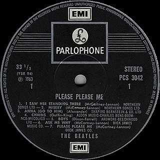 Please Please Me - UK Stereo