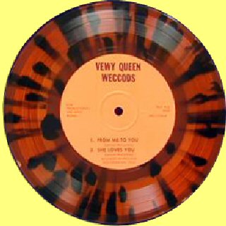 Orange Marble Disc