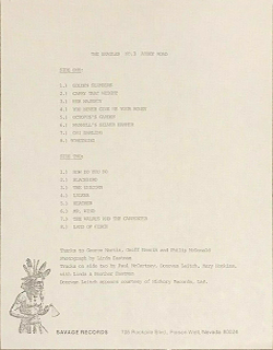 Original   Letter Insert