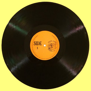 Black Vinyl pressing