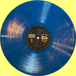 Blue - Black and Silver Label  Record