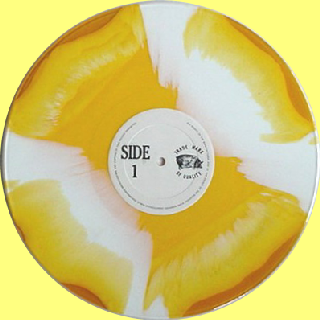 Yellow + White Egg Vinyl