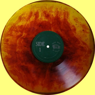 Black Vinyl Side Label