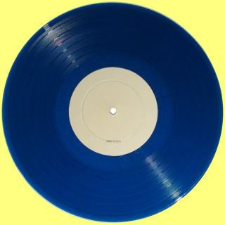Blue Vinyl Label