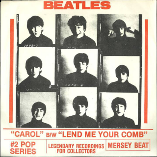Merseybeat Single #1  Cover + Label