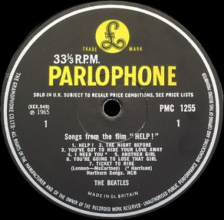 First Pressing Side 1