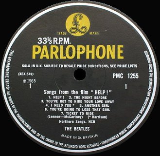 Version 1 Side 1 Label