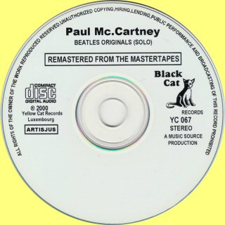 Black Cat CDR FAKE  Disc